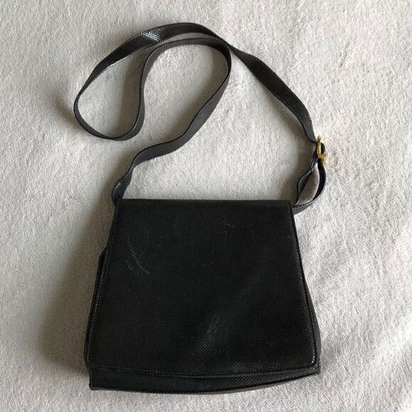 Salvatore Ferragamo Handbags - Vintage Salvatore Ferragamo Leather Shoulder Bag